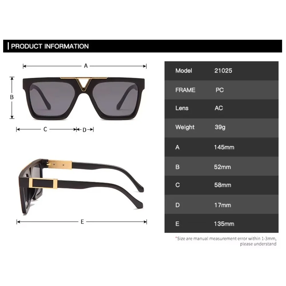 Lady Sunglasses Women Fashion‎ Rectangular Beach Driving Stylish Elegant UV400